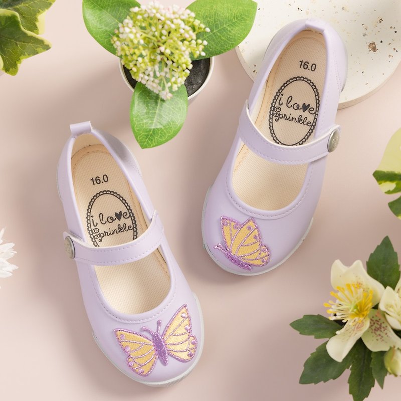 Ivette butterfly purple doll shoes - Kids' Shoes - Other Materials 