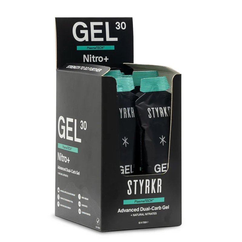Styrkr-GEL30 Nitro+能量果膠 黑醋栗蘋果風味12入/盒 - 養生/保健食品/飲品 - 其他材質 