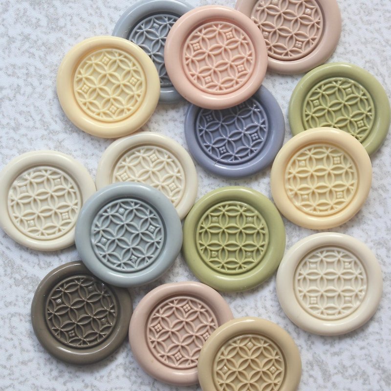 Sealing stamp cloisonné - Stamps & Stamp Pads - Copper & Brass 