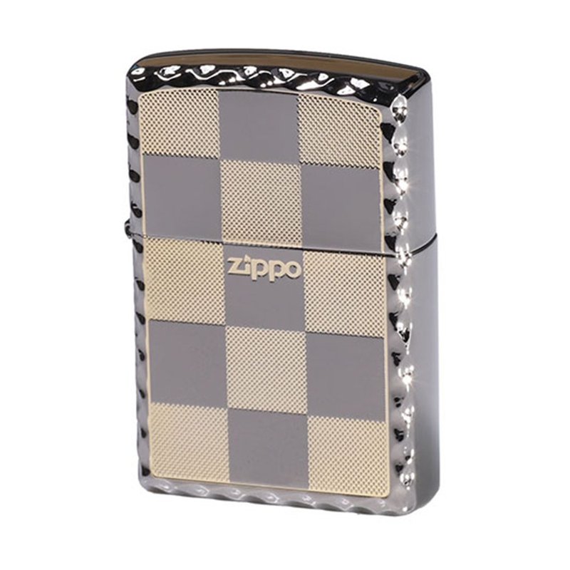 【ZIPPO官方旗艦店】 沉穩典雅(黑冰金)防風打火機  ZA-1-12 - 其他 - 銅/黃銅 卡其色