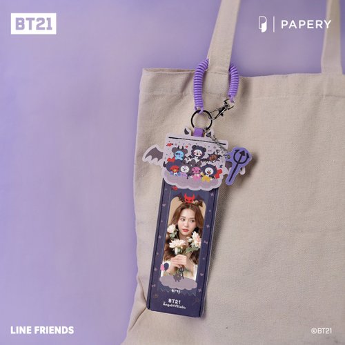 PAPERY.ART 環保相套匙扣 BT21 Angel & Villain - Villain Edition