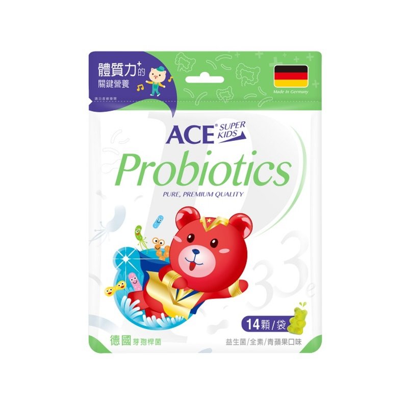 ACE SUPER KIDS Function Q 33e Probiotics 14 capsules/bag - Snacks - Fresh Ingredients Multicolor