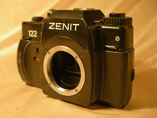 geokubanoid KMZ ZENIT-122 35 毫米膠卷單眼相機機身帶賓得 M42 鏡頭卡口俄羅