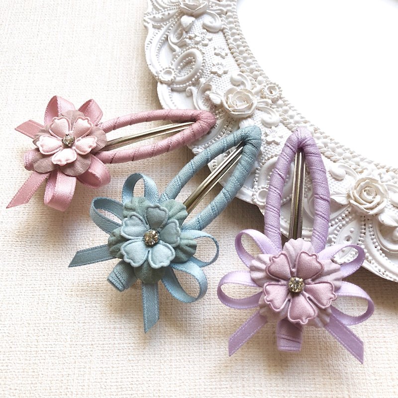 Romantic Floral Leaf Hairpin/Three Colors to Choose From - Hair Accessories - Other Materials Multicolor