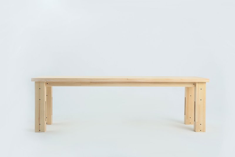 Pine low dining table/children's table/Japanese bed table/desk - อื่นๆ - ไม้ 