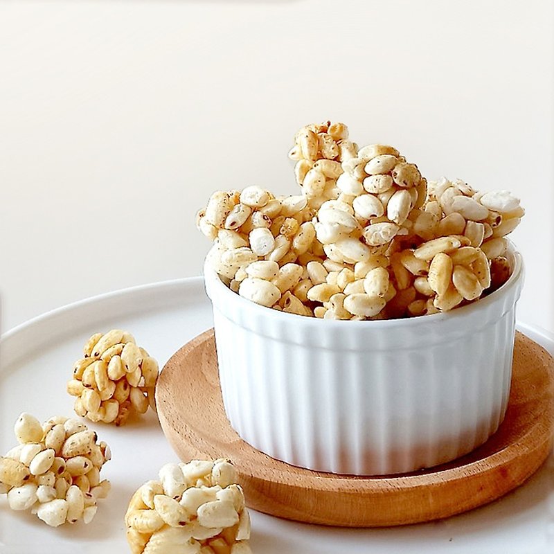 [Salt and Pepper Mustard Popcorn] Innovative popcorn-flavored Taiwanese popcorn snack for late night snacks and drinks - Snacks - Fresh Ingredients 