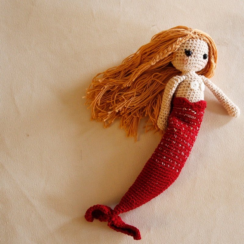 毛線娃娃年度清倉特價  小美娃娃篇 - 公仔/玩偶 - 羊毛 多色