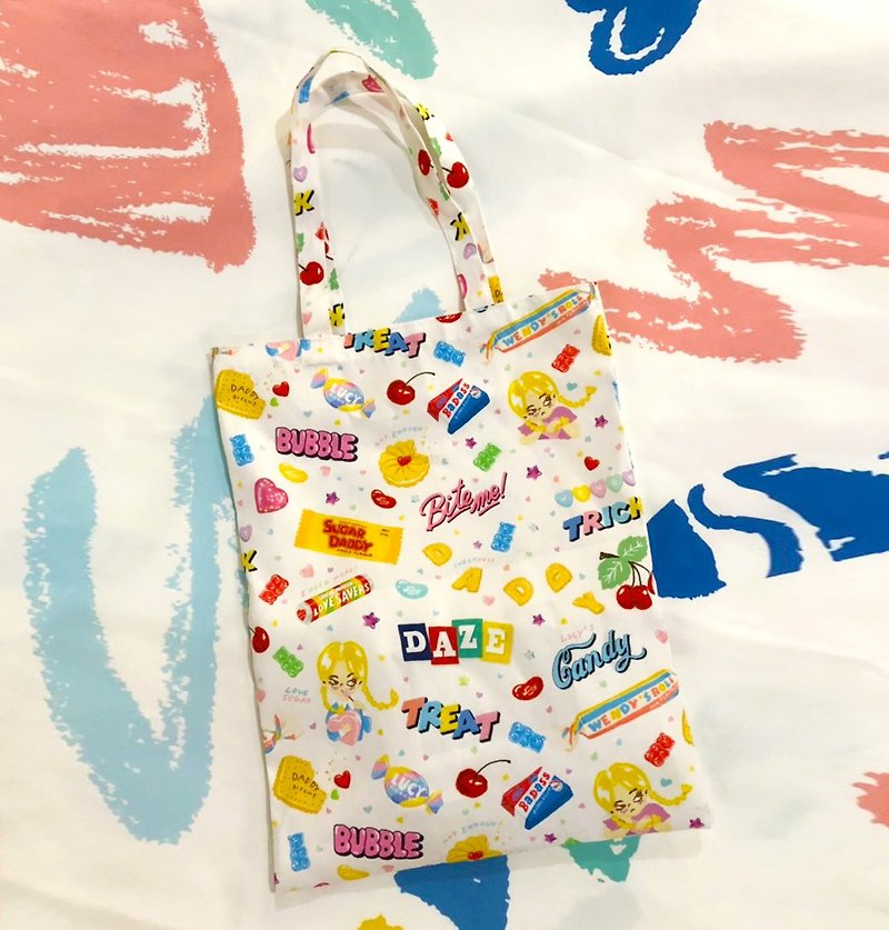 Lucy's Candy Tote Bag - อื่นๆ - วัสดุอื่นๆ หลากหลายสี