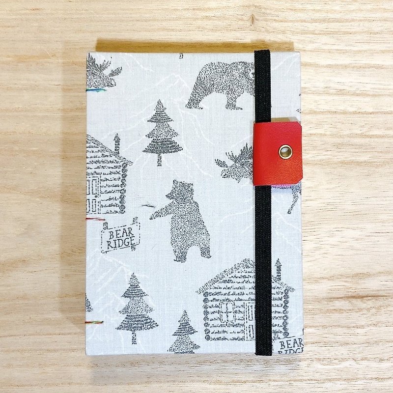 The Black Christmas - 無時效 A6 聖誕節手縫手帳本 - 筆記本/手帳 - 紙 