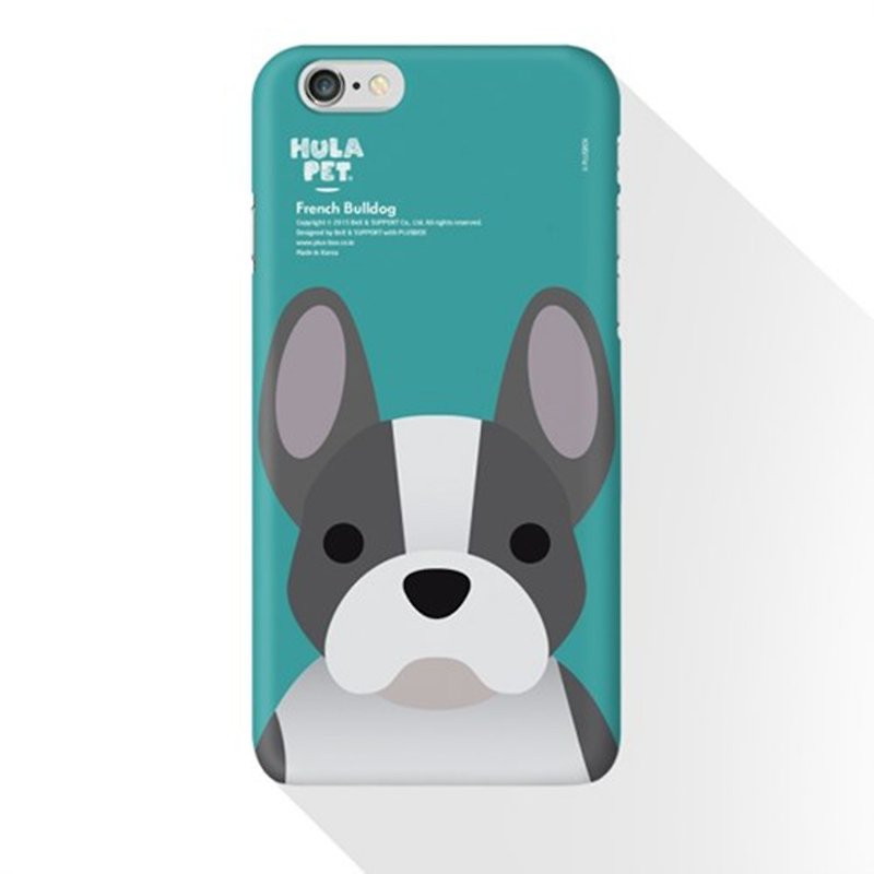 HULAPET MOBILE CASE BIG PET FRENCH BULLDOG (iphone 6+) - Phone Cases - Plastic Green