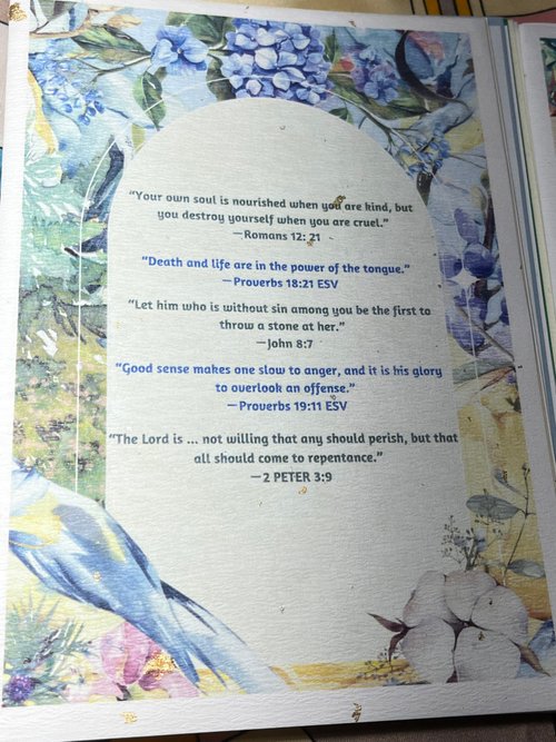Valkoisia Siemeniä A5 手作卡片 英文聖經Bible Quotes 團購10張優惠套組 耶誕禮物