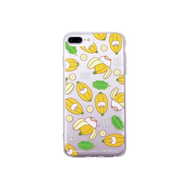 iPhone 7/8 Plus Pandahaluha Design TPU Soft Transparent Mobile Phone Case - เคส/ซองมือถือ - ซิลิคอน สีใส