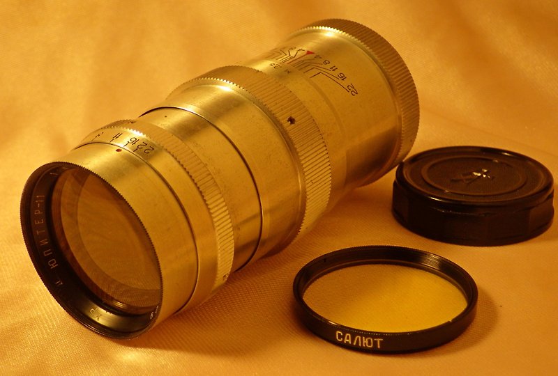 KMZ JUPITER-11 135mm f4 鏡頭適用於 M39 LTM Leica Zorki FED - 菲林/即影即有相機 - 玻璃 
