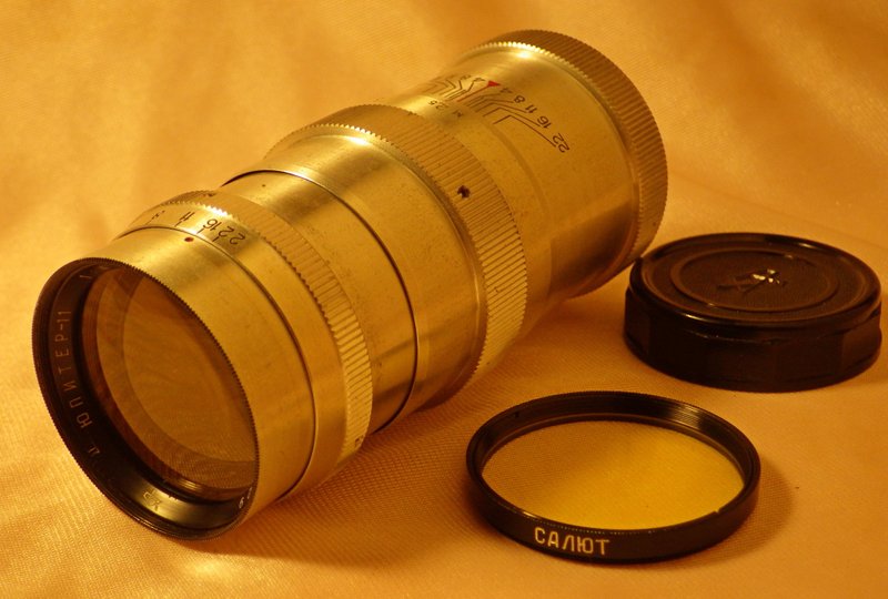 KMZ JUPITER-11 135mm f4 鏡頭適用於 M39 LTM Leica Zorki FED - 相機/拍立得/底片相機 - 玻璃 