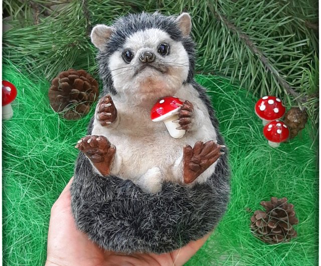 盛り沢山クリスマス☆ハリネズミ ハリネズミ、ぬいぐるみハリネズミ、コレクタブル グッズ。クリスマス