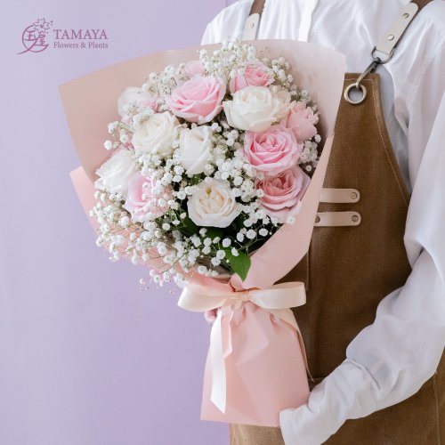 玉屋 TAMAYA Flowers & Plants 初戀 | 18朵