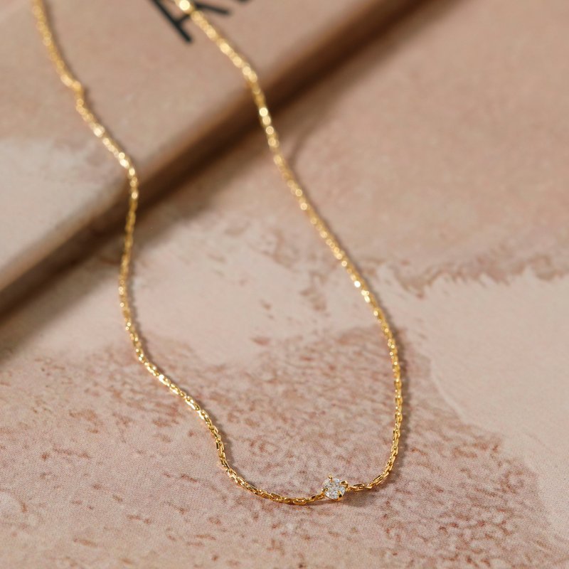 petit zirconia bracelet GD ニッケルフリープチフィットブレスレット　着脱簡単　キュービックジルコニアブレスレット　ゴールド - 手鍊/手環 - 其他金屬 金色