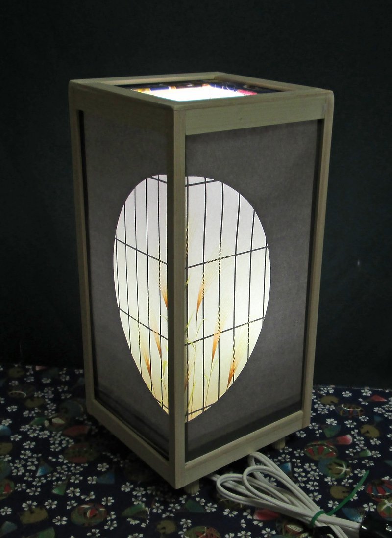 Dream Light Cypress Frame Evening Lights Relax Mysterious LED !! - โคมไฟ - กระดาษ สีเทา