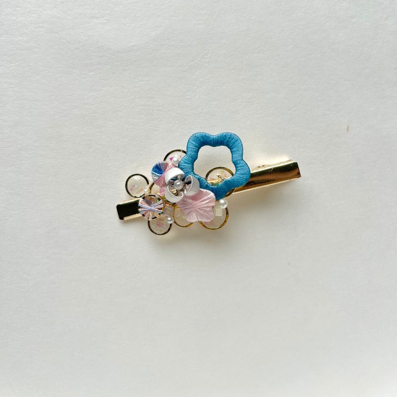 Starry flower hairpin - เครื่องประดับผม - งานปัก หลากหลายสี