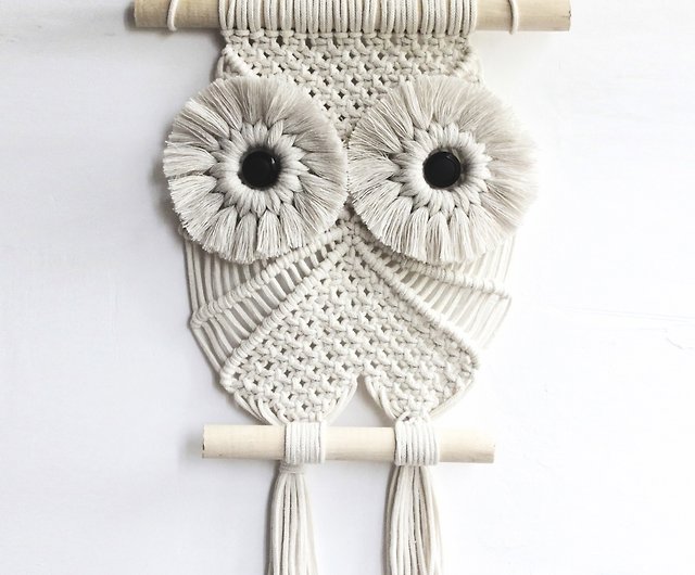 A Knit & Felt Wool Owl Downloadable PDF Pattern PDF-PATTERN