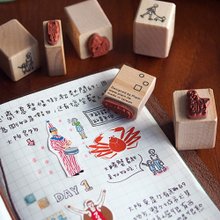 Today Stamps - Set no.1  ( 25 different stamps)