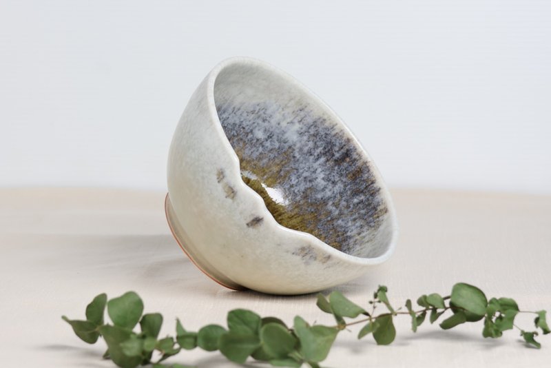 白雪墨灰碗 - 碗 - 瓷 