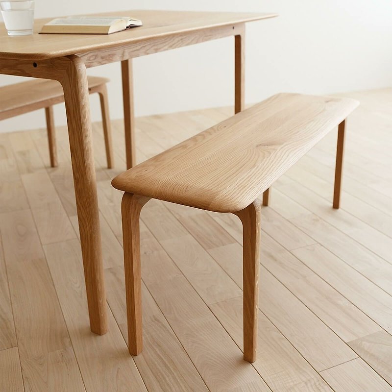 LISCIO | Bench 105cm (ベンチ) - 椅子/沙發 - 木頭 