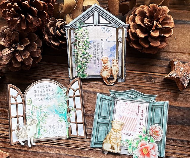 シェイカータグ③ 9個セット☆クリスマスガーランド シェーカーカード☆ シェイカータグ③ 9個セット☆クリスマスガーランド シェーカー