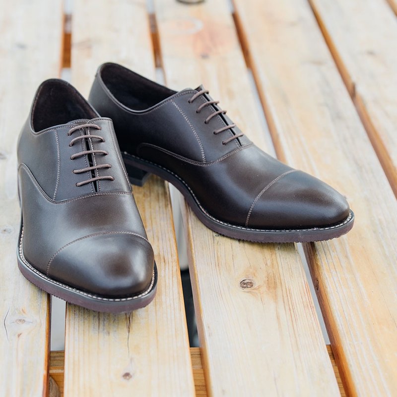 Vegan/ Veganshoes / Dress shoes / Men fashion / Gentleman / Design shoes - รองเท้าอ็อกฟอร์ดผู้ชาย - วัสดุกันนำ้ 