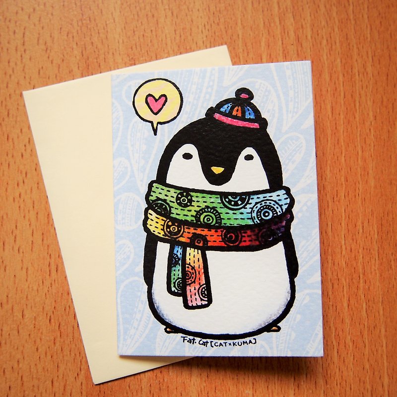 Universal Card-Penguin - Cards & Postcards - Paper Multicolor