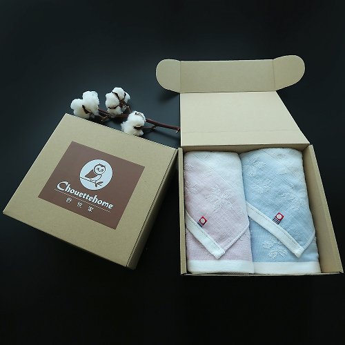Chouettehome 【春櫻漫舞】今治毛巾禮盒| 清新優雅| 日式風格 |質感包裝