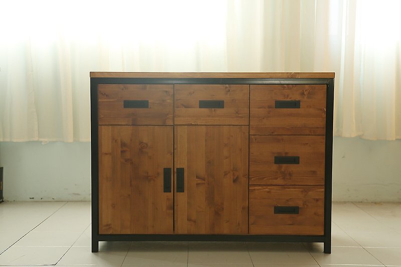 Industrial spruce/cabinet/TV cabinet/shoe cabinet - งานไม้/ไม้ไผ่/ตัดกระดาษ - ไม้ 