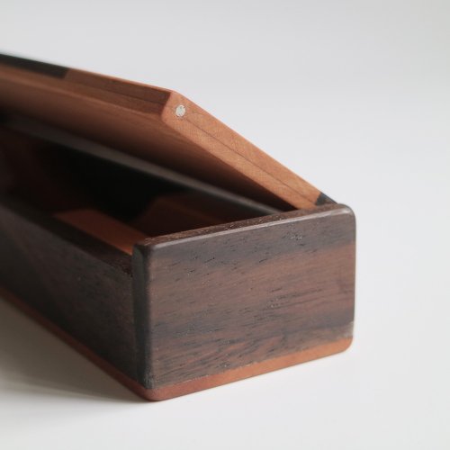 特製木製ペン箱 No.10 イーストインディアンローズウッド