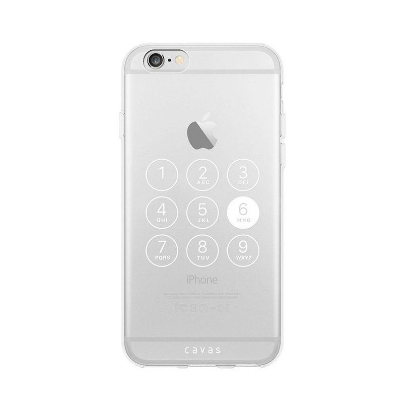 NO. 6 - iPhone 6 TPU case - Phone Cases - Plastic Transparent