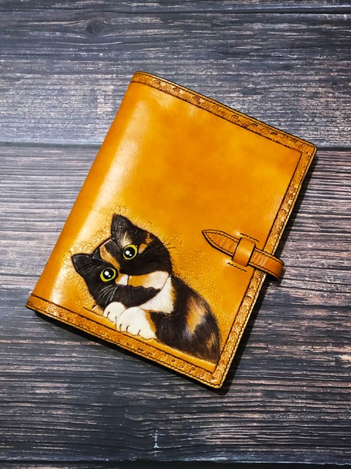 Fluffy Faux Fur Cute Cat Journal, Notebook, Art Book for drawings