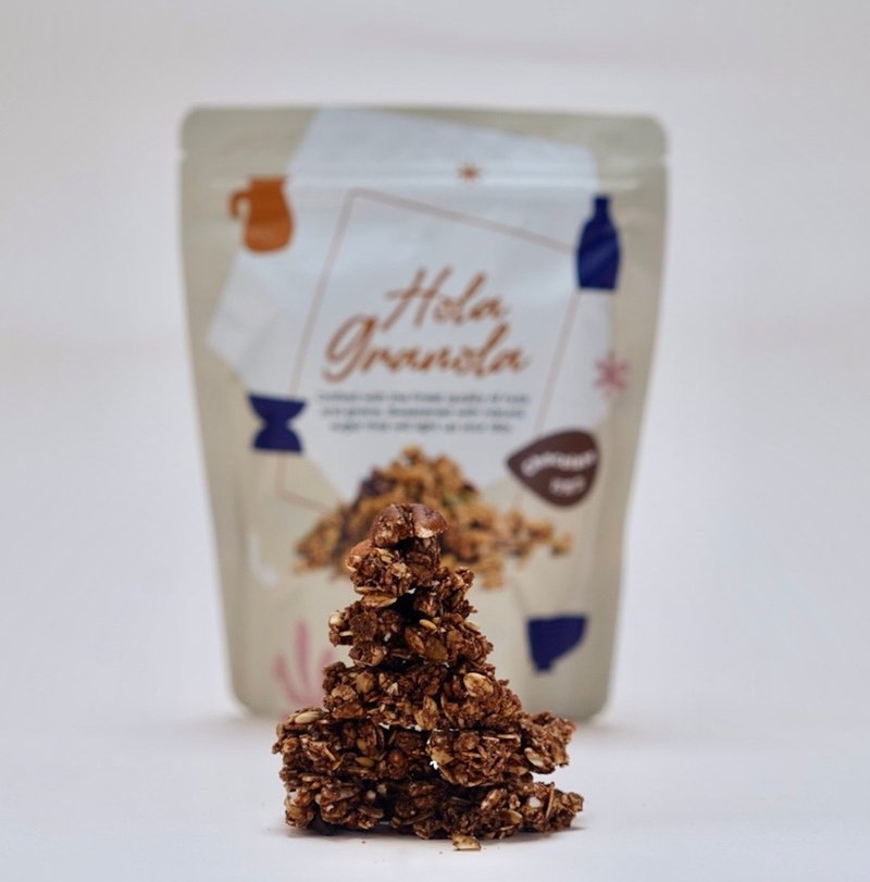 Hola Granola Chocolate - Oatmeal/Cereal - Fresh Ingredients Khaki