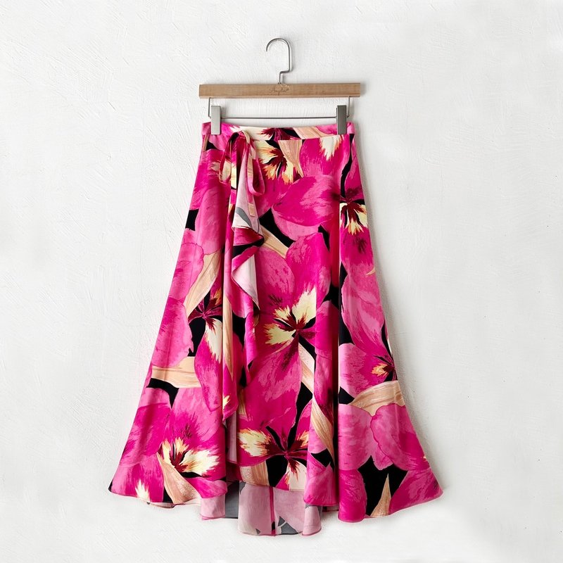 Customized series-lotus leaf decorated five-piece skirt - กระโปรง - วัสดุอื่นๆ 