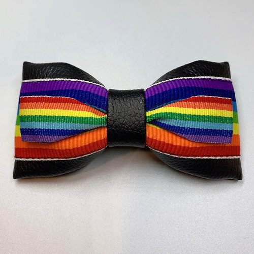 JIOU ABENCO台灣原創設計師領結商品 彩虹領結 abenco 、Bow tie、台灣花布、藝人穿搭、配、寵物領結