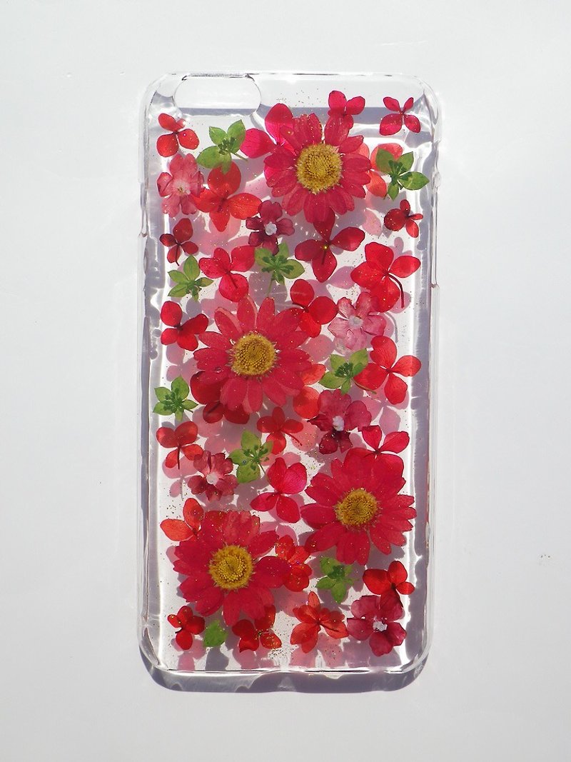 Anny's workshop hand-made Yahua phone protective shell for Apple iphone 6 plus, red - เคส/ซองมือถือ - พลาสติก 