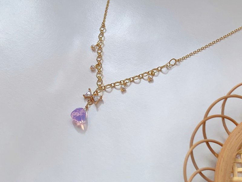 Sweet Dreams | Necklace - Necklaces - Semi-Precious Stones Purple