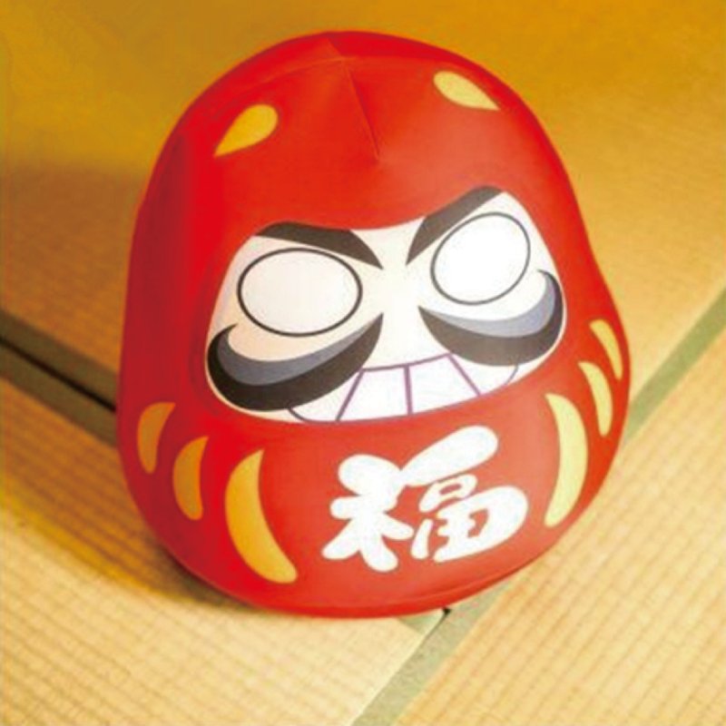 Protect BOBEE Japanese Recruitment Dharma Dumpling Pillow-Red Recruitment - ของวางตกแต่ง - โลหะ สีแดง