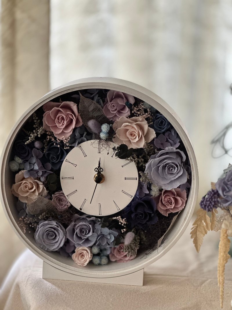 Preserved flowers/flower clocks/flower timepieces - Dried Flowers & Bouquets - Plants & Flowers 