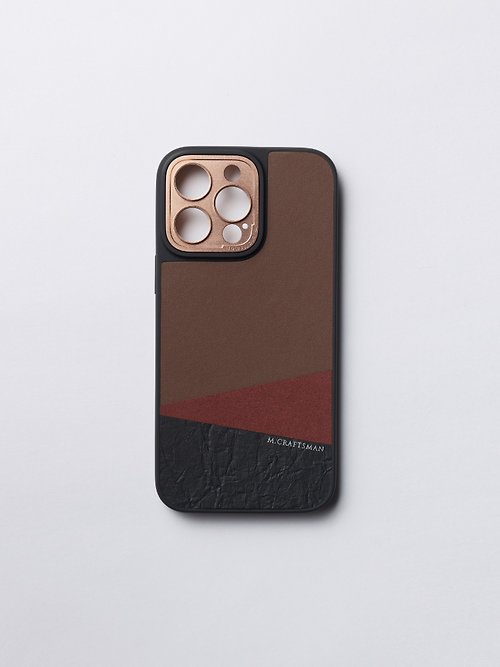 M.Craftsman 匠樂團 iPhone 14 手機殻 (啡色) CAMGUARD 加強保護 鏡頭位置