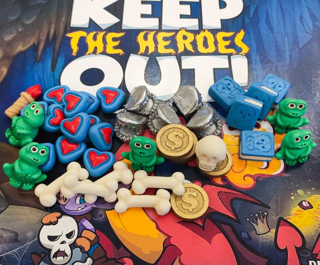 Keep the Heroes Out!, Board Game