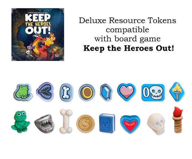 Keep the Heroes Out!, Board Game