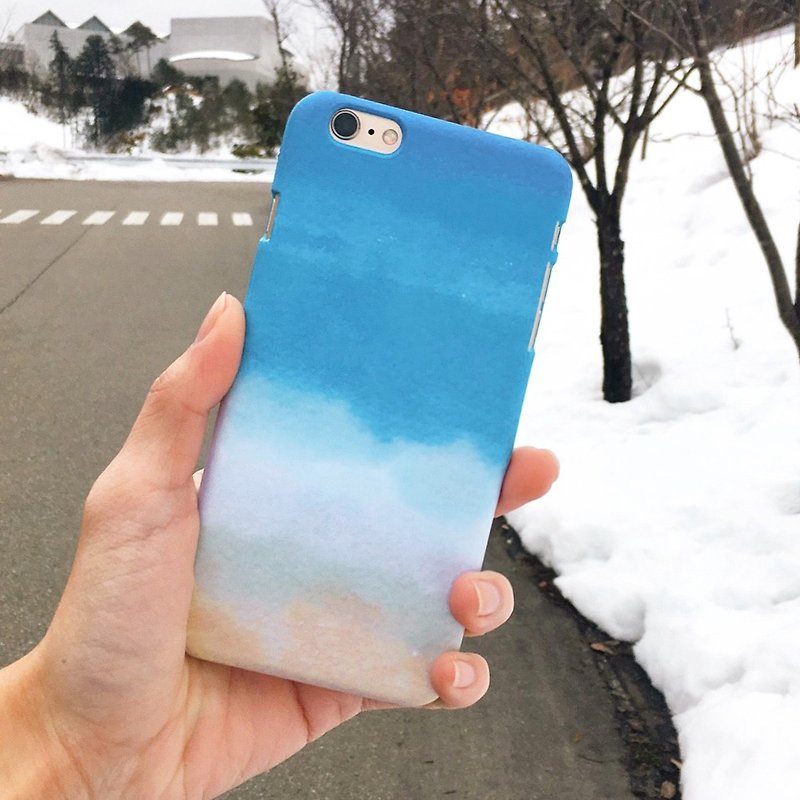 Xia Langtao-hard shell (iPhone.Samsung, HTC, Sony.ASUS phone case) - Phone Cases - Plastic Blue