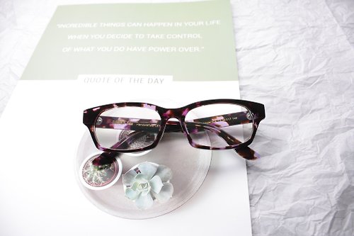 elements-eyewear 復古方框眼鏡框 日本手工製作