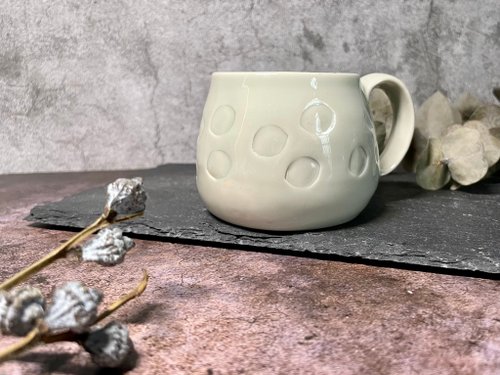 收集月光 實驗所 日日之器-綠意山丘咖啡杯
