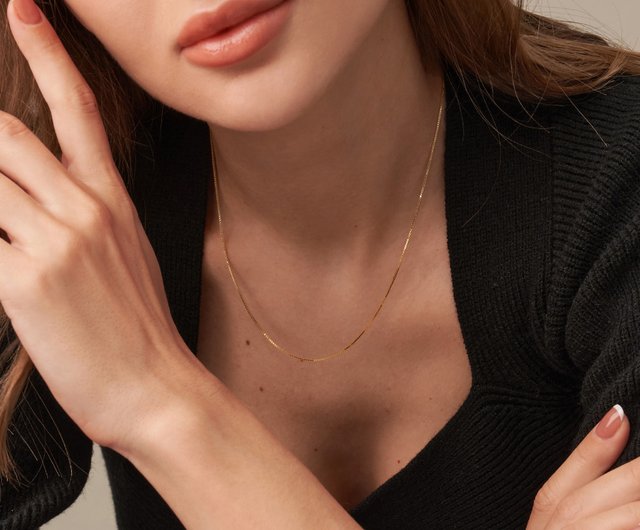 インスタイルシルバー925金メッキ絶妙なベーシックオールマッチ