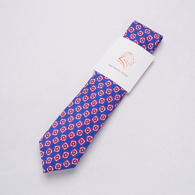 P0917-15 - 領帶/領帶夾 - 聚酯纖維 紫色